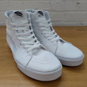 Vans Sk8 Hi Men's 11.5 True White
